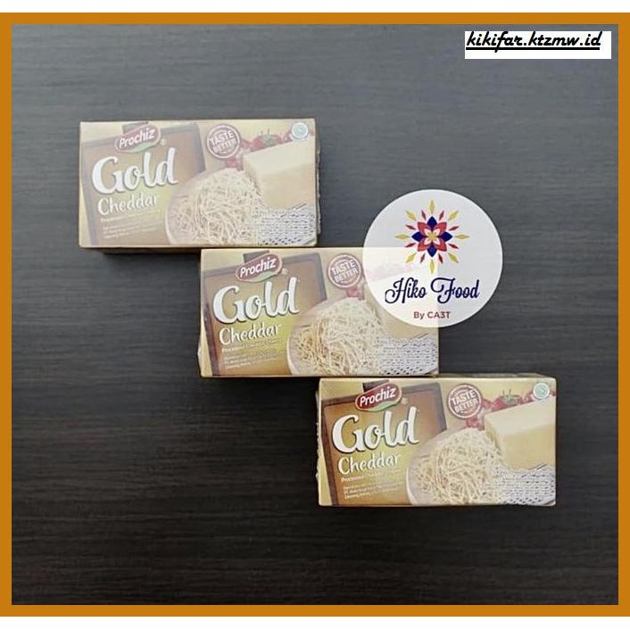 

Ujekujek- Prochiz Gold Cheddar 170Gr Keju / Cheese Murah Meriah -Original.