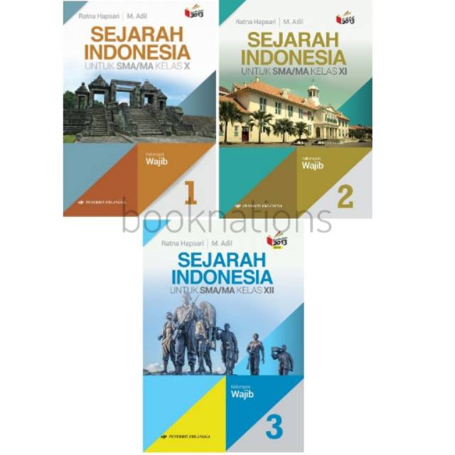 Jual BUKU SEJARAH INDONESIA SMA KELAS 10 11 12 ERLANGGA | Shopee Indonesia