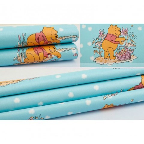 Wallpaper Sticker Dinding Motif Winnie The Pooh Panjang 10M x Lebar 45Cm