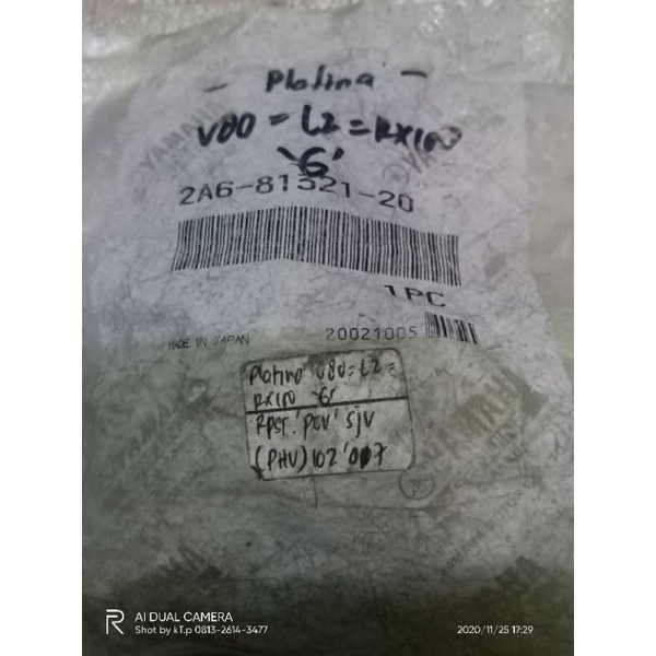 platina pengapian Yamaha v75 v80 L2g L2s L2 g s super rx100 v 75 80 RX 100 ori original asli japan 2