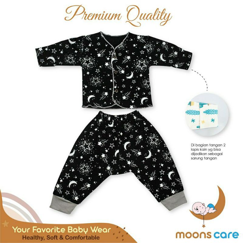 MOONS STELAN PANJANG NEWBORN BUKA KAKI/STELAN NEWBORN