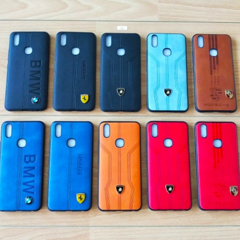 Leather Case Vivo 1727 1723 Softcase Motif Sports car Vivo V9