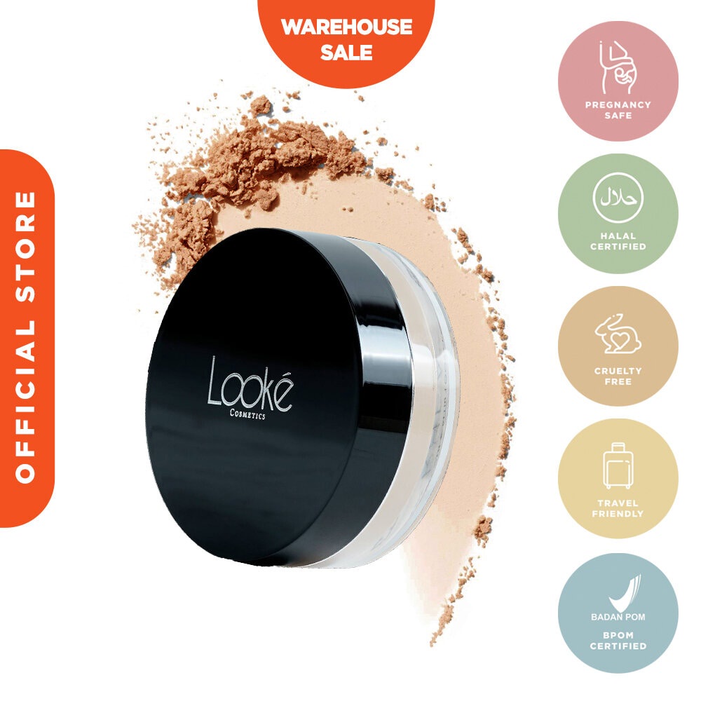 MSBB - Looke Holy Smooth and Blur Loose Powder Terra Mini Size WAREHOUSE SALE