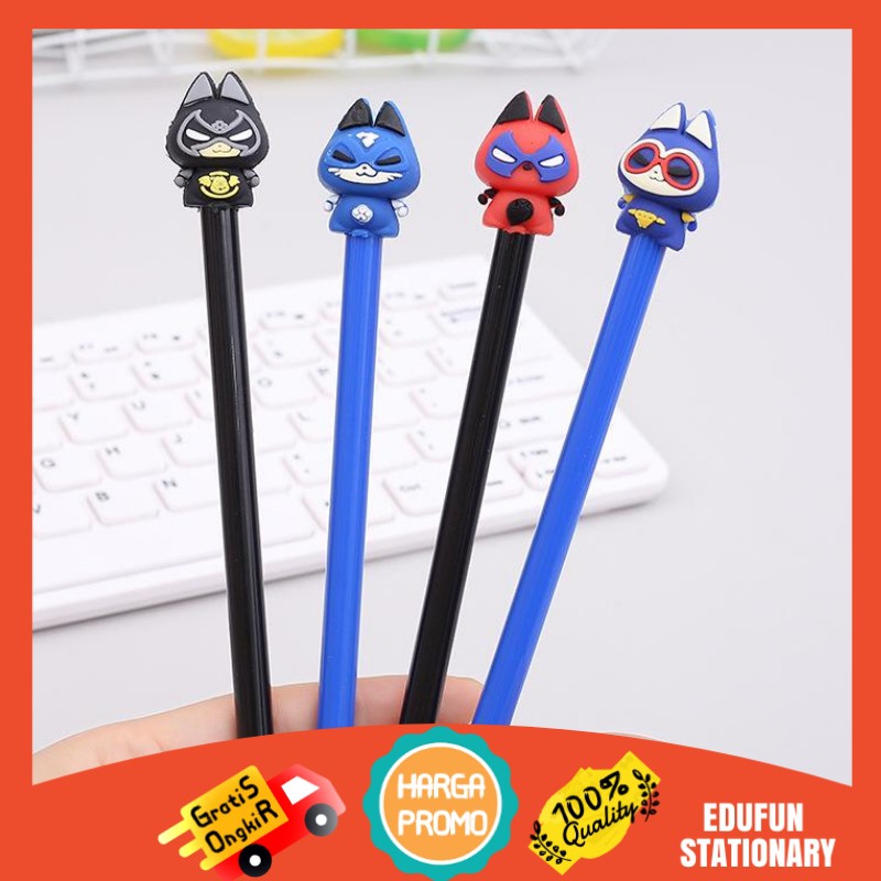 

Pena Unik Model Pahlawan Kucing/ Pulpen Hero Cat