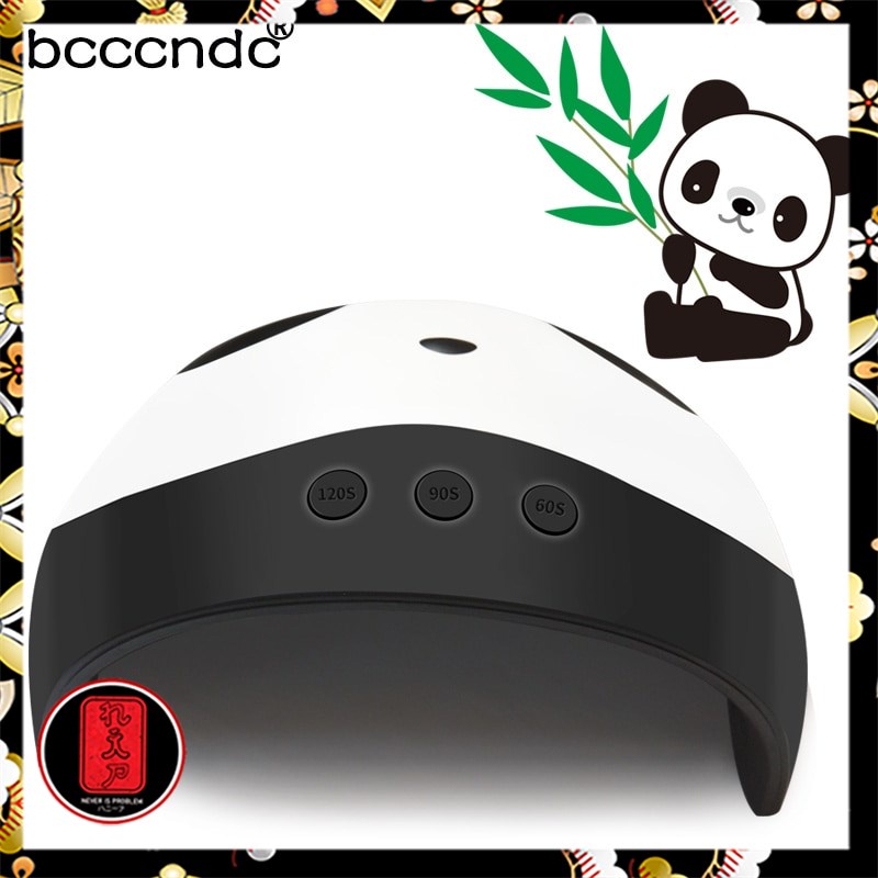 Biutte.co Pengering Kutek Kuku UV LED Panda Design 36W - X1 - Black