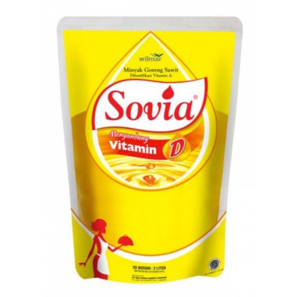 

minyak goreng Sovia 2 liter