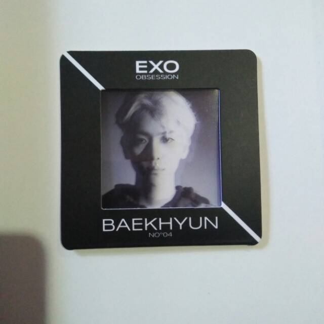 (Ready INA) Photo slide Baekhyun Album EXO 6th Obsession exo ver