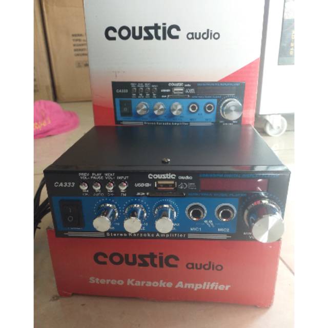 MP3 stereo karaoke amplifier