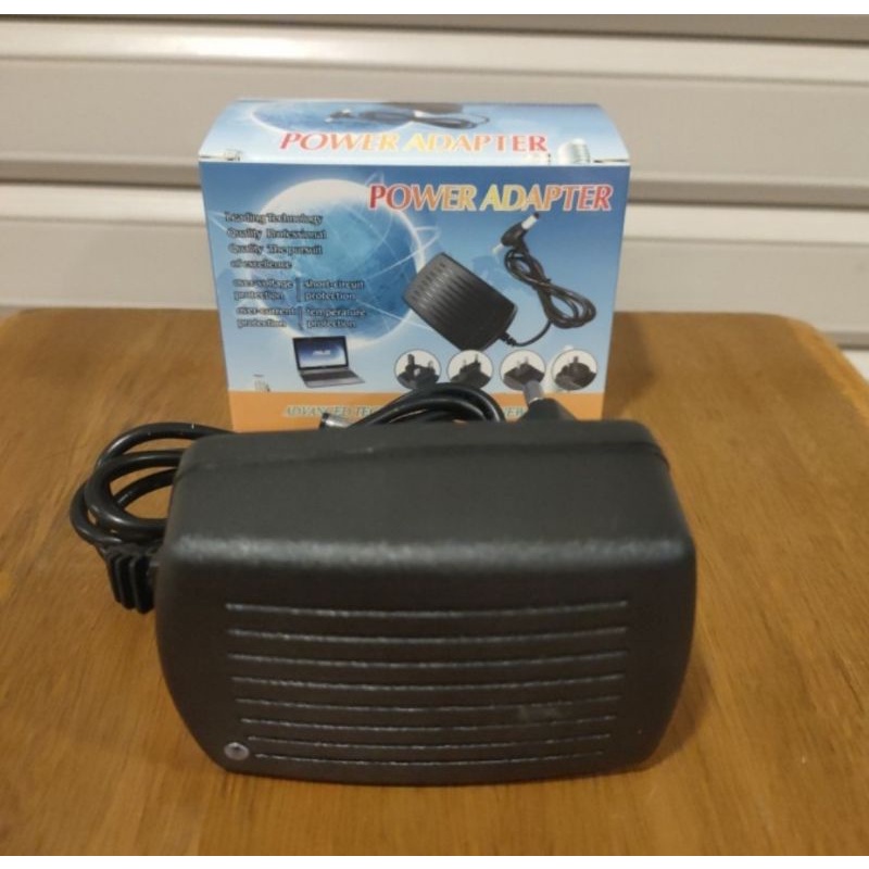 ADAPTOR DOUBLE JACK 12V 2A