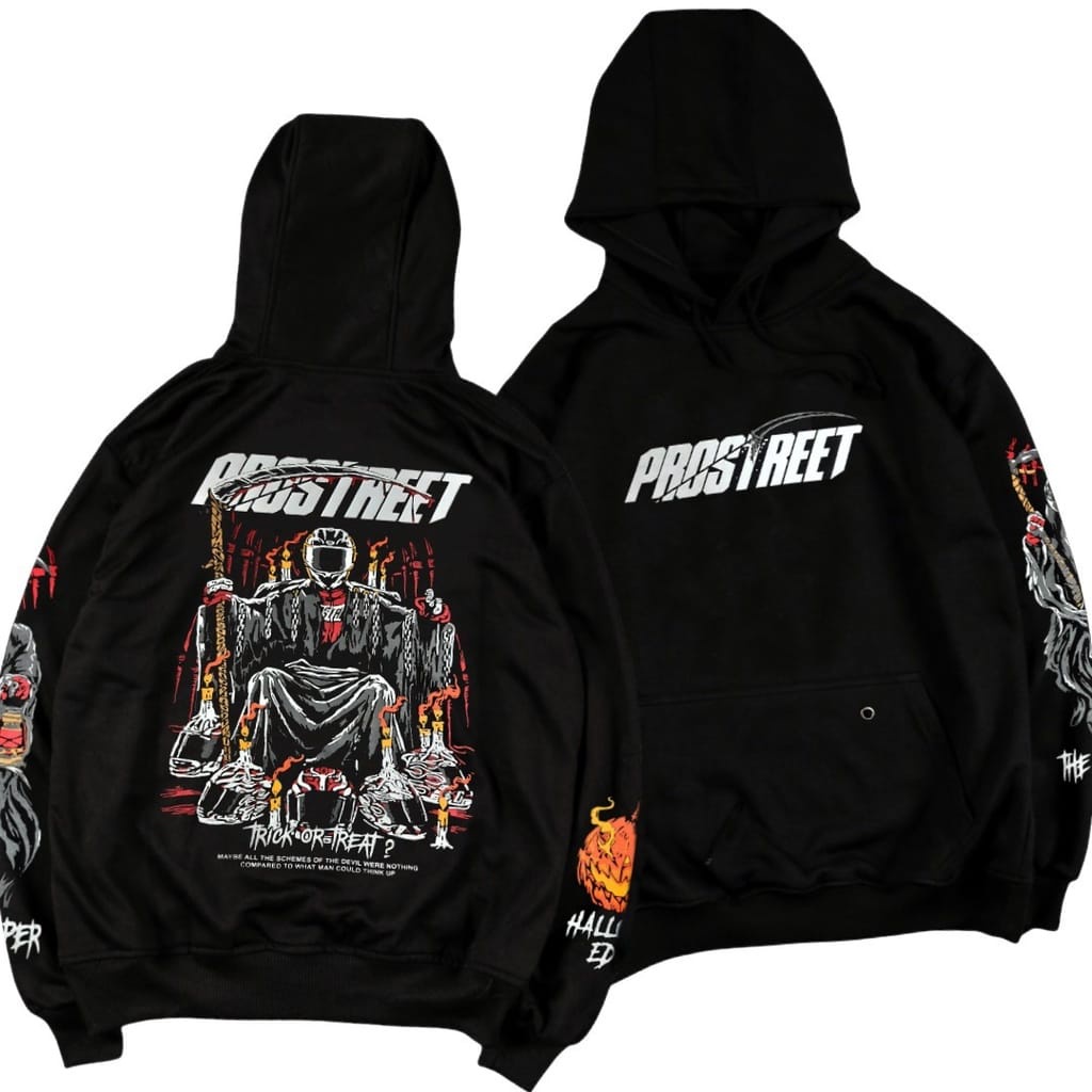 PROSTREET Hoodie Special Edition / Jaket Hoodie Prostreet The Reaper Haloween Terbaru