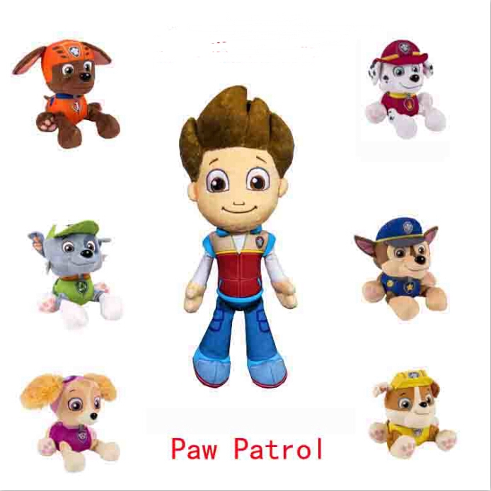 marshall paw patrol stuffed animal