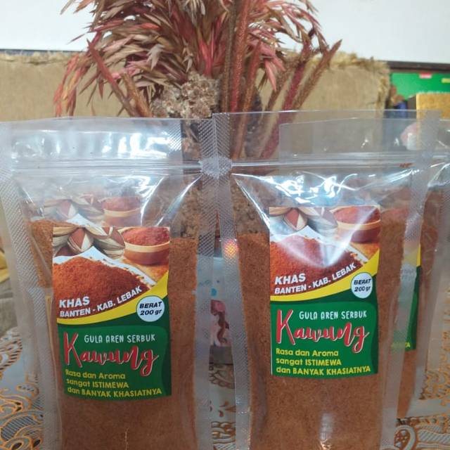 

GULA AREN SERBUK ASLI KHAS BANTEN