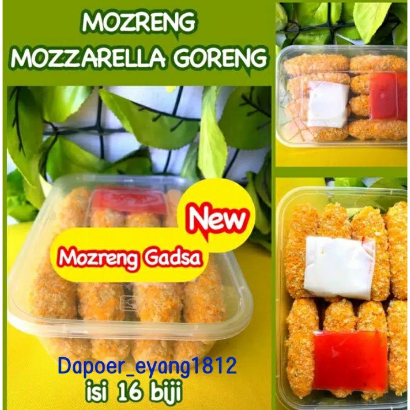 

MOZRENG MOZARELLA GORENG isi 16