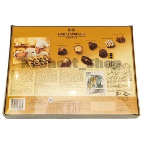 

LINDT SWISS LUXURY SELECTION CHOCOLATE 195GR | LIND ANEKA RASA COKELAT DC51C1215