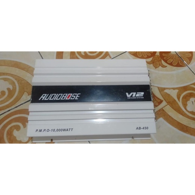 Audiobose V12 paket lengkap