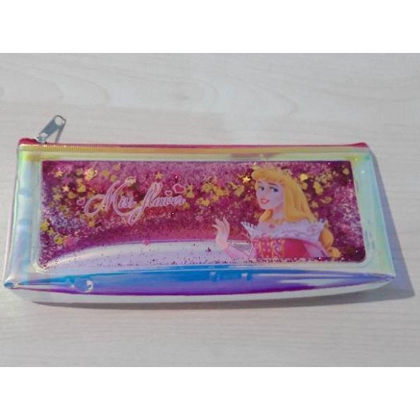 

(Diskon) ☌➠ Tempat Pensil Air Gliter + Manik Mcqueen Unicorn Spiderman Kitty Super Heroes BC 368 7U