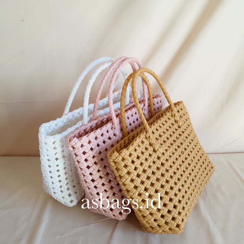 Tas Anyaman Jepang / SAKURA BAG / Tas Anyaman Jali / Tas Anyaman Bali