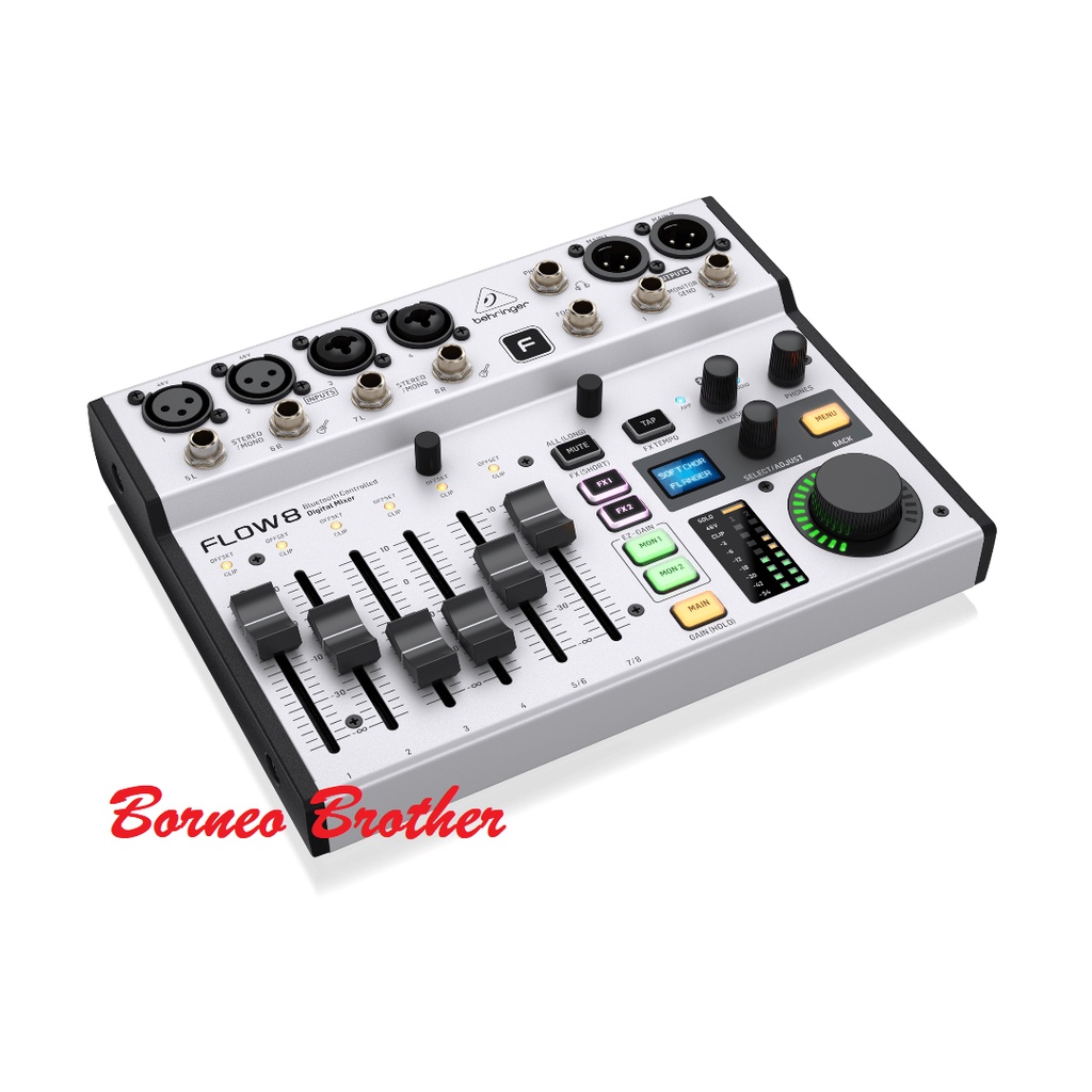 Behringer FLOW 8 FLOW8 FLOW-8 Original Mixer Digital Bluetooth