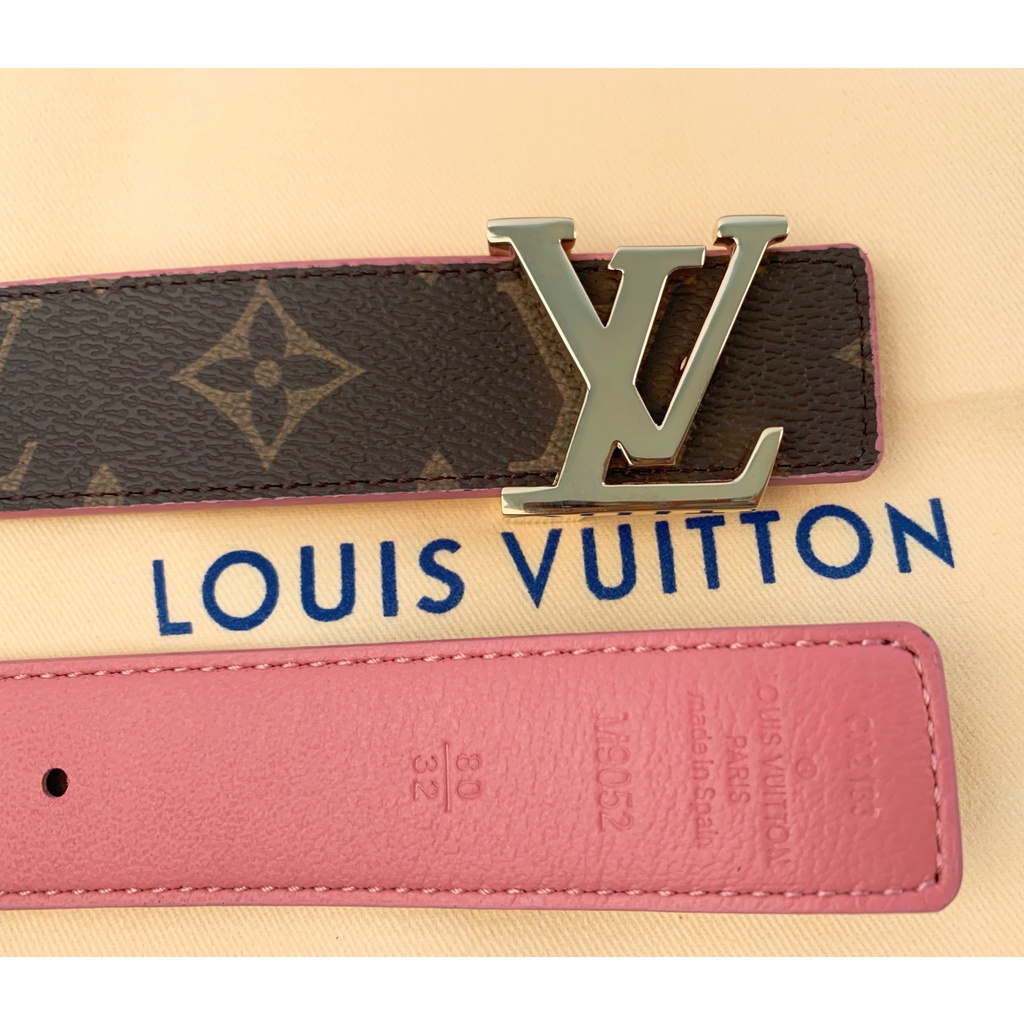 premium ikat pinggang LV iconic 20mm reversible belt monogram M0557V