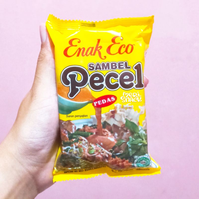 

Enak Eco Sambel Pecel Pedas 185gr