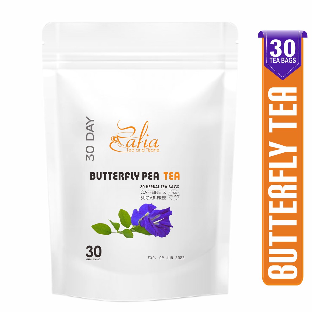 

Butterfly Pea Tea : Teh Bunga Telang (Isi 30 Tea Bag)