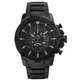Alexandre Christie AC 6564 MC BIPBA Chronograph Men Black Dial Black Stainless Steel Strap