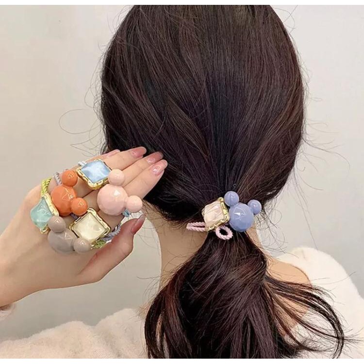Ikat Rambut Korea Wanita Crystal Fashion Women Hair Band J93