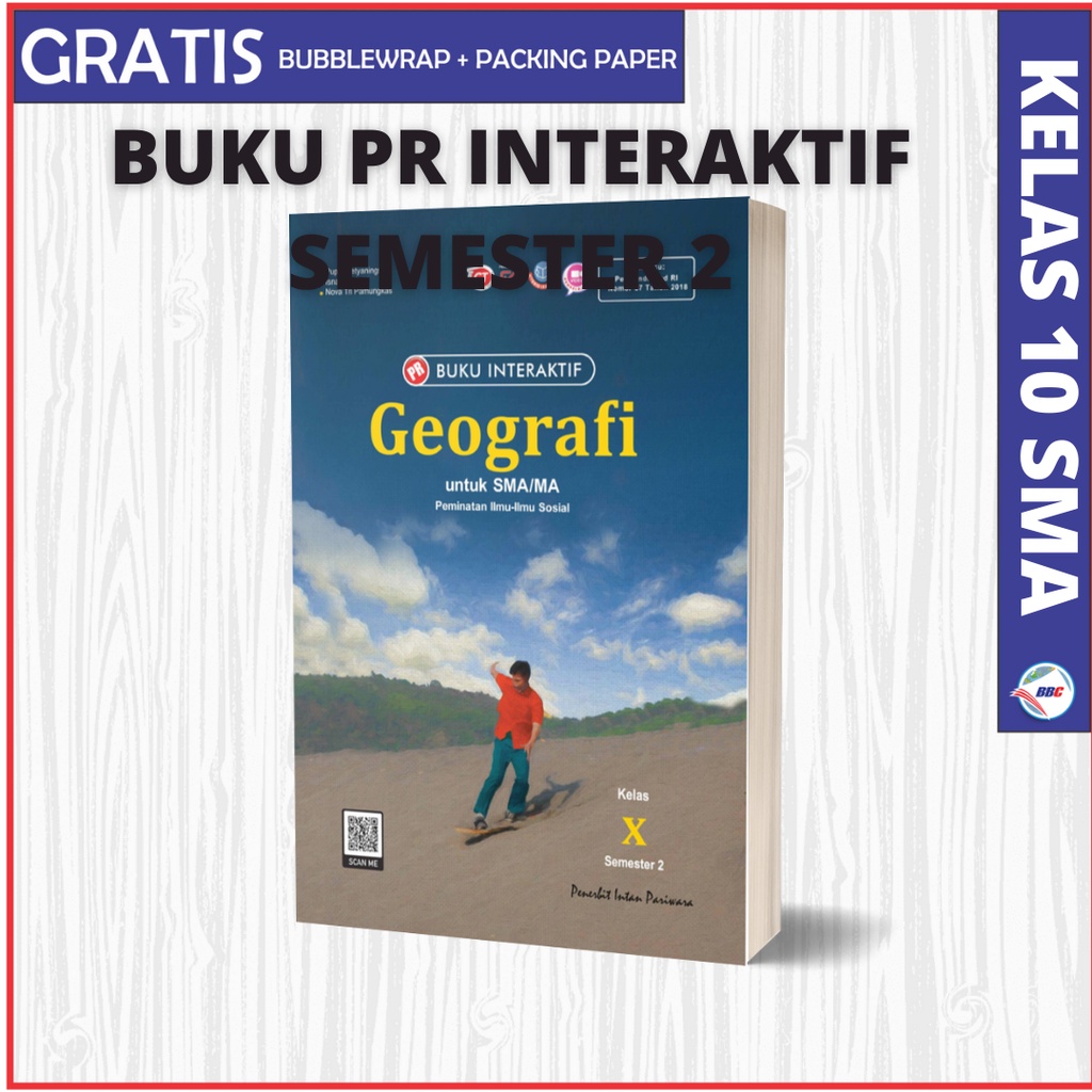 BUKU PR/LKS GEOGRAFI PEMINATAN KELAS 10 SMA SEM 2