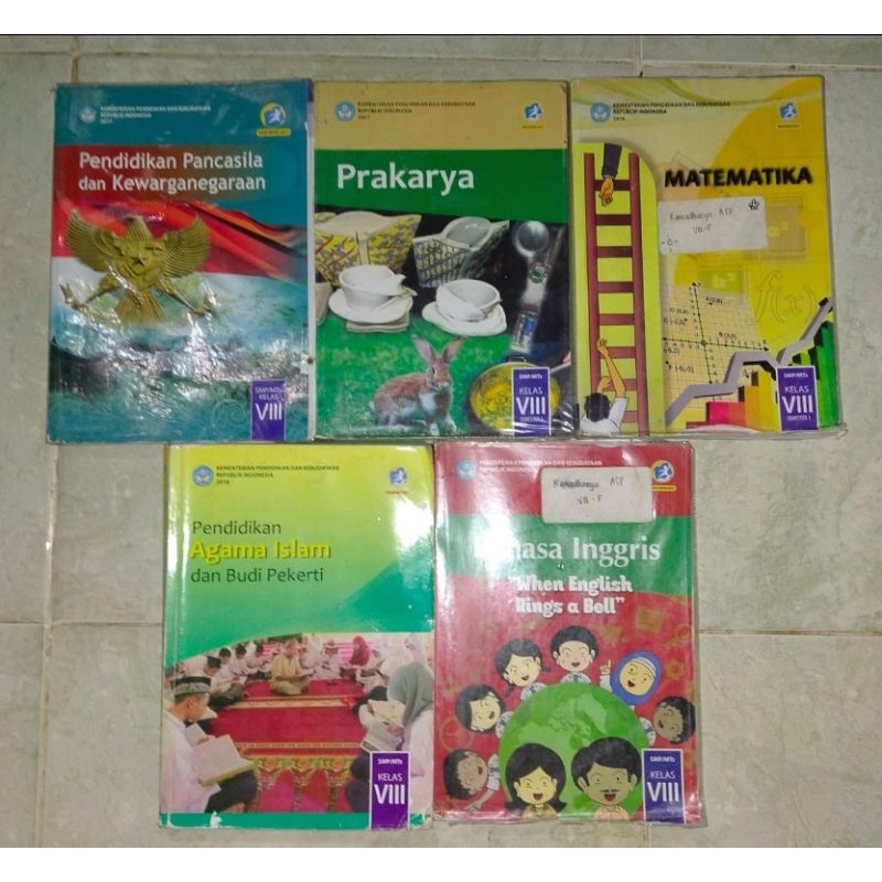 

[PRELOVED] Buku Paket Matematika Semester 1 Kelas 8 Edisi Revisi 2017