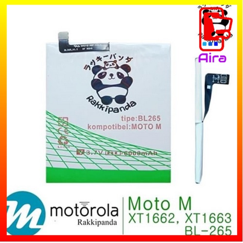 Batre Motorola Moto M Baterai Motorola Moto M XT1662 XT1663 BL265 Double IC Protection Li-ion Batter