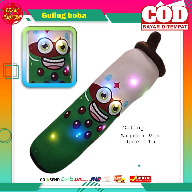 GULING ANAK BALITA BOBA LED LUCU VIRALMILK LEBEL SNI-HIJAU