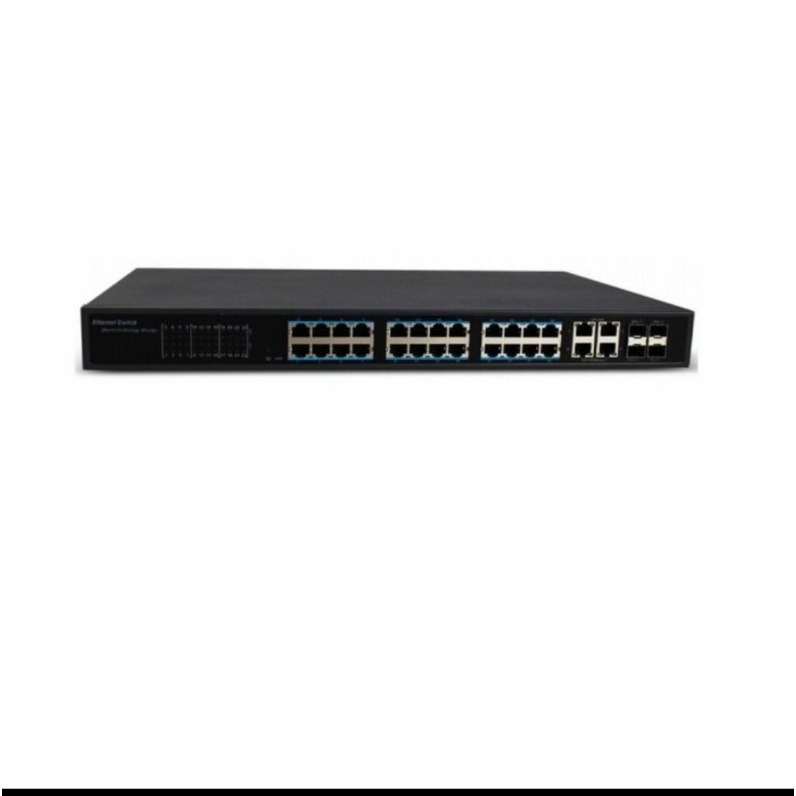 Switch hub POE Gigabit 24 port