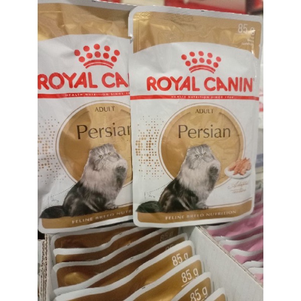 Makanan basah kucing - Royal canin adult persian sachet 85gr