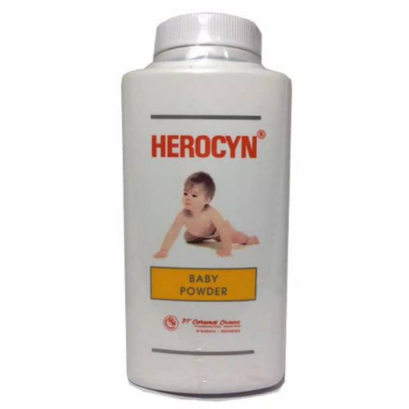 BEDAK HEROCYN Baby 100Gr dan 200Gr exp 2027 ORI