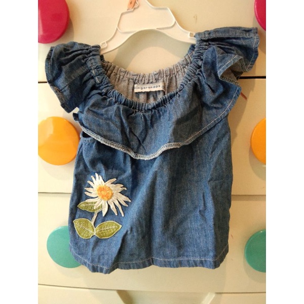 gingersnaps top denim