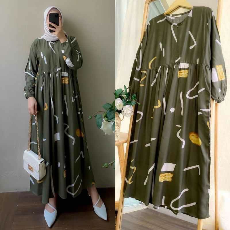 Gamis Rayon jumbo/ Dress Jumbo / Gamis rayon MOTIF / Gamis Rayon jumbo