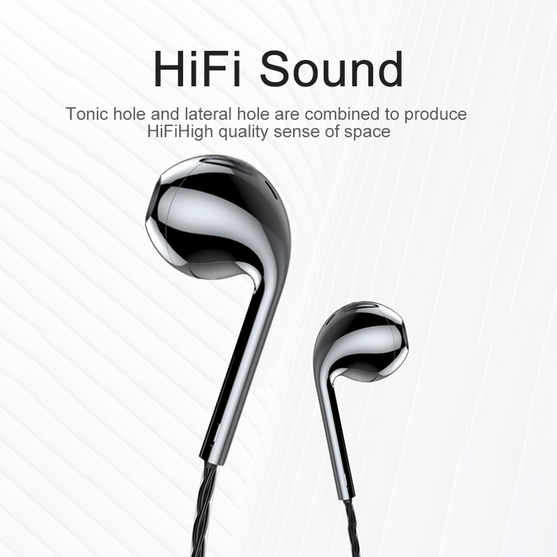 Q2 Headset Earphone Sport In-Ear Heavy Bass Stereo Heavy Bass Kabel 3.5mm Dengan Mic / Kontrol Volume