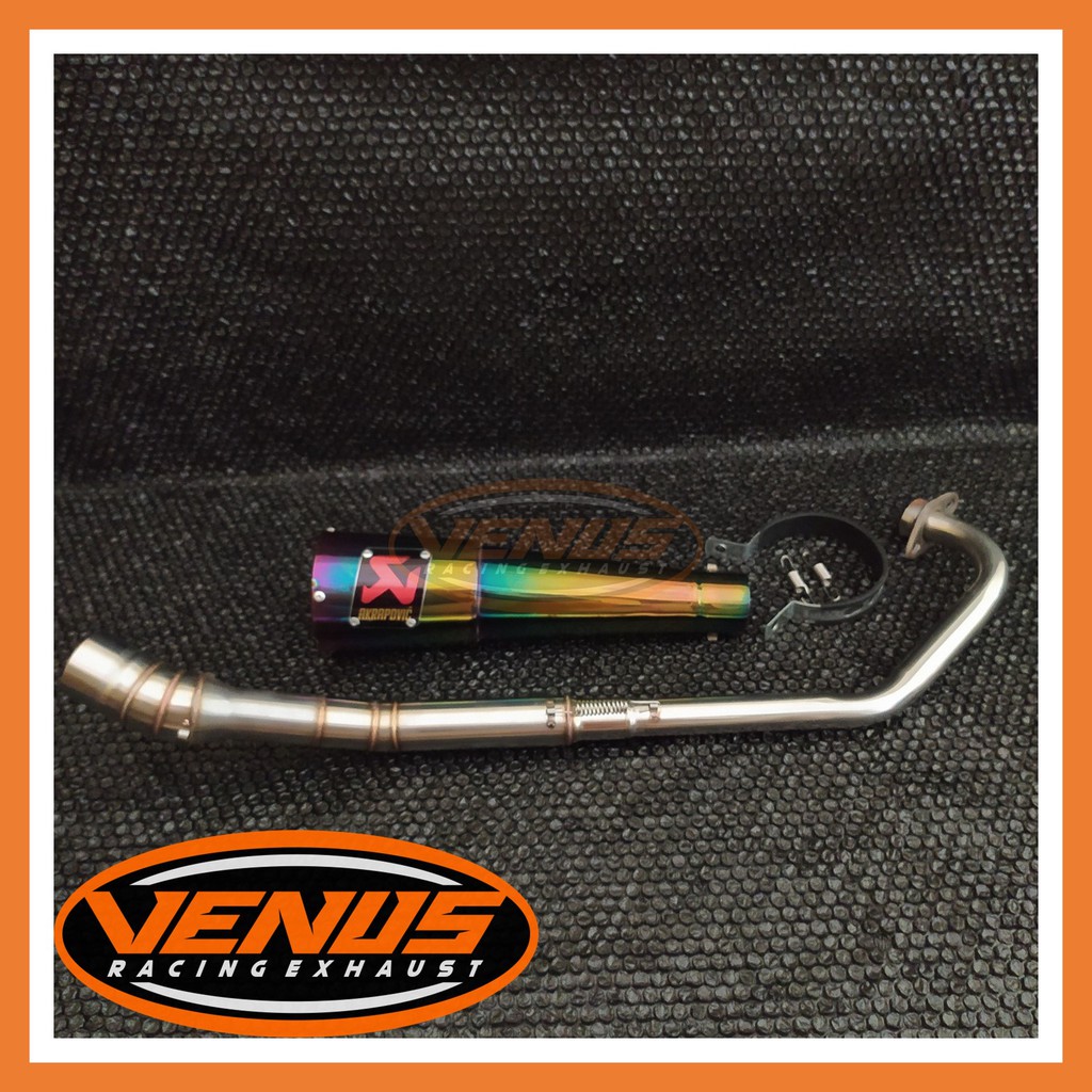 Knalpot Racing Akrapovic GP Pedrosa Pelangi/Akrapovic Gelas Full System