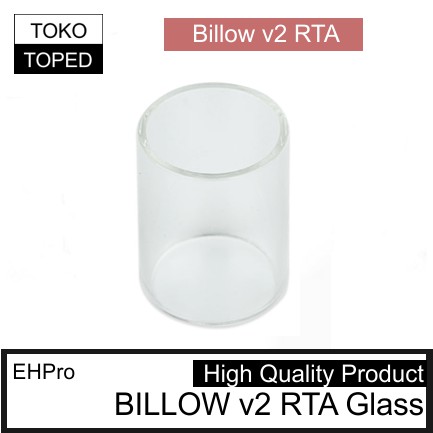 Replacement Glass Tank for BILLOW v2 RTA | High Quality EHPro