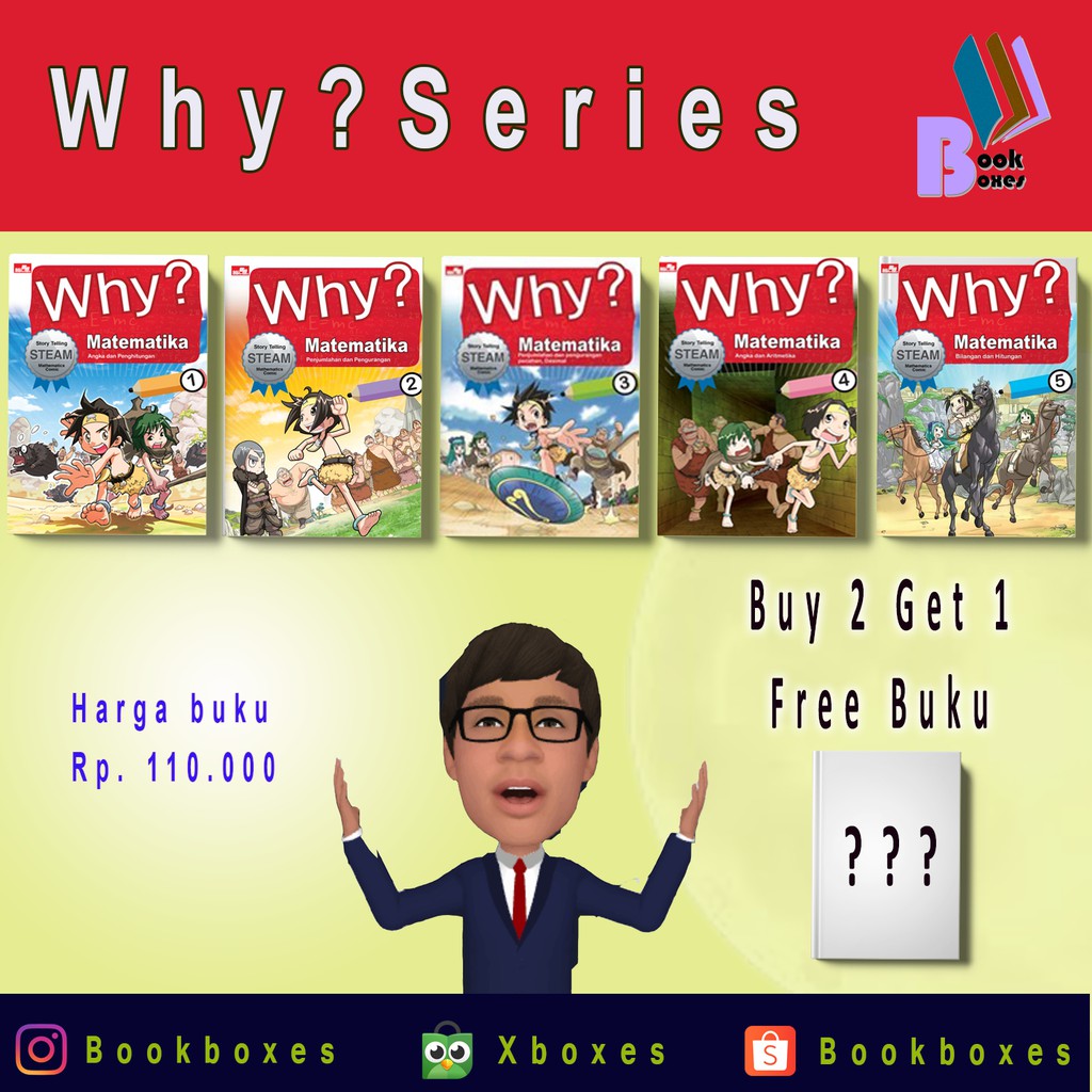 Paket Why Series Matematika Buy 2 Get 2 Free Book