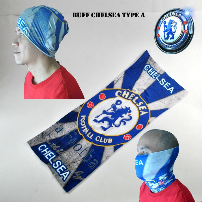 BANDANA BOLA CLUB CHELSEA FC / BUFF CHELSEA BOLA