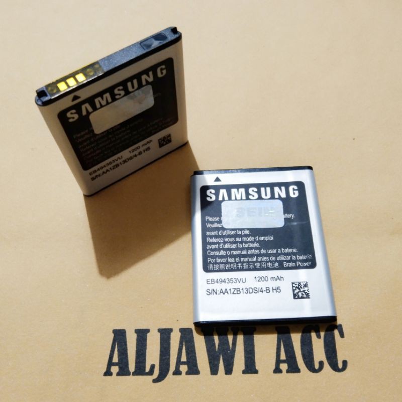 Baterai batre battery Samsung S5570 Galaxy Mini Galaxy Y Neo S5130 Original Battery