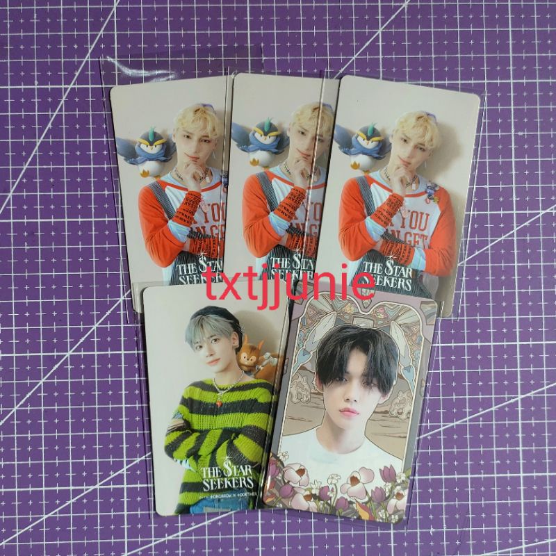 Pc Photocard OS Original Story dan AR Card TXT Hueningkai Taehyun Soobin Yeonjun Album TCC Fight or 