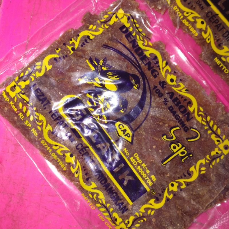 

DENDENG GELATIK