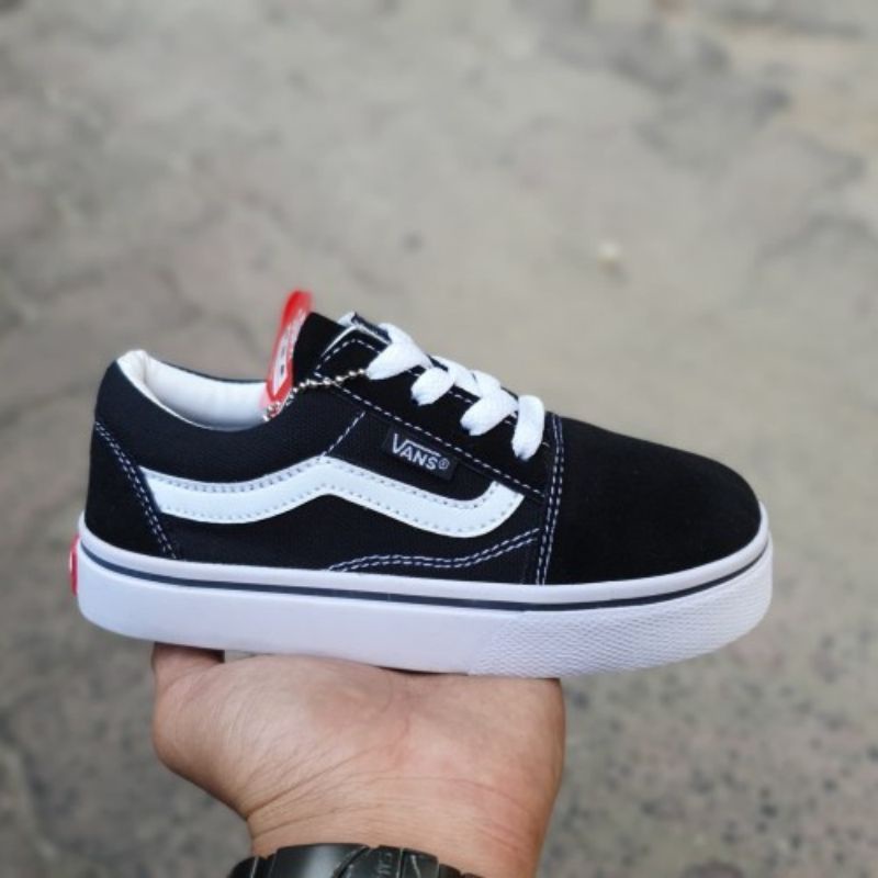 CAKO STORE OFFICIAL , SEPATU ANAK VANS OLD SKOOL TALI KIDS 16-35 GRADE ORIGINAL SEPATU RAFATHAR