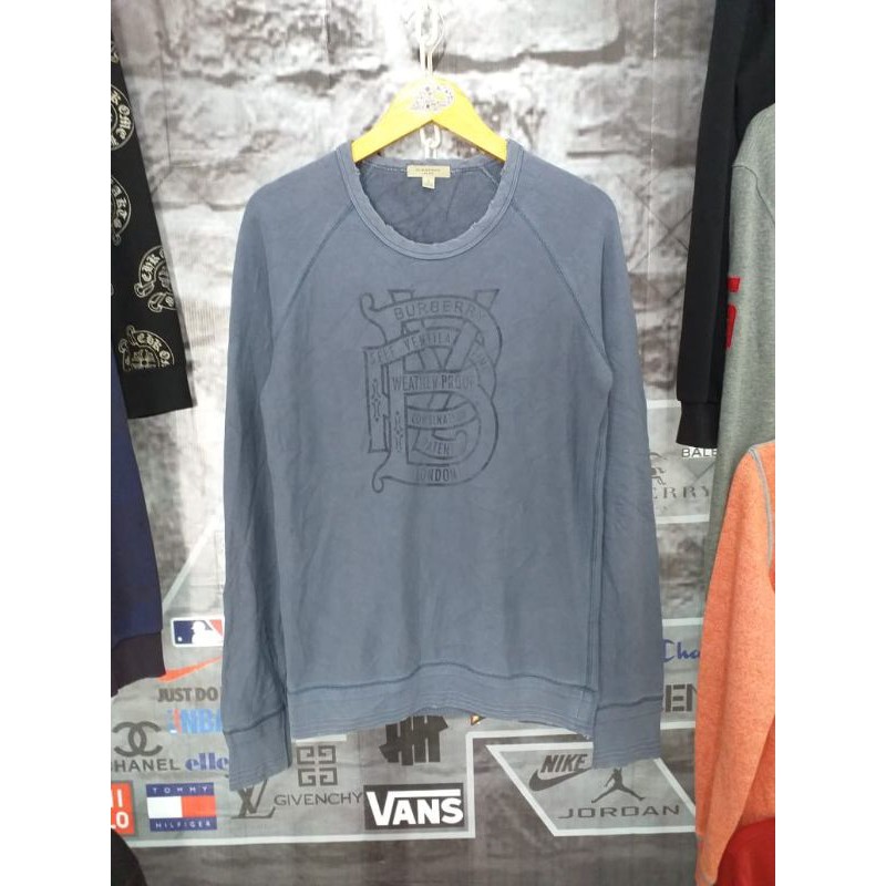 crewneck sweater burberry original second / preloved