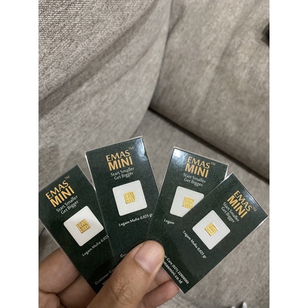 emas mini 0,025 gram mini gold 0.025 gr