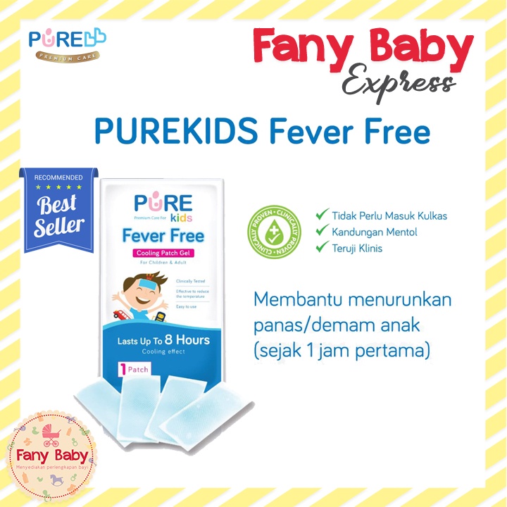 PURE KIDS FEVER FREE / KOMPRES DEMAM