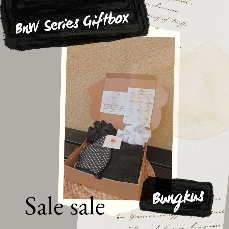 

Paket HitamPutih Giftbox Sale