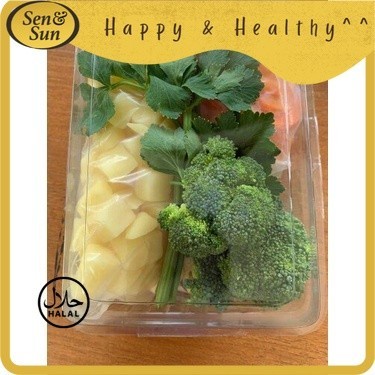 

Sen&Sun Sayuran Siap Saji Paket Mpasi Sayur Sop 440 gr